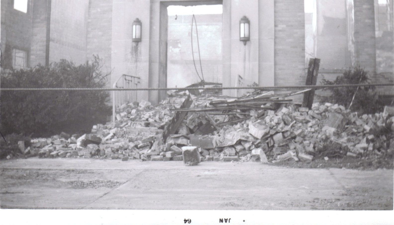 1963 branch school fire aftermath 3